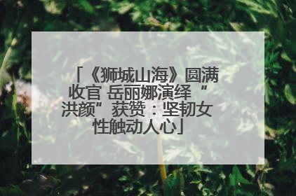 《狮城山海》圆满收官 岳丽娜演绎“洪颜”获赞：坚韧女性触动人心