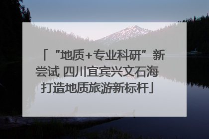 “地质+专业科研”新尝试 四川宜宾兴文石海打造地质旅游新标杆