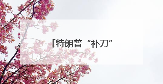 特朗普“补刀”：哈佛很多学生连2+2都不会做
