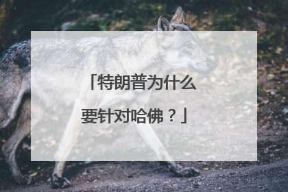特朗普为什么要针对哈佛？
