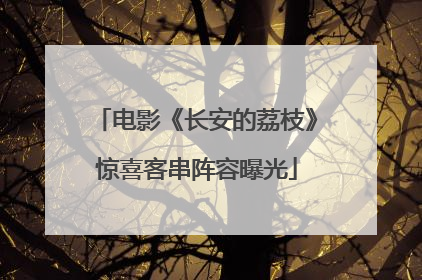 电影《长安的荔枝》惊喜客串阵容曝光