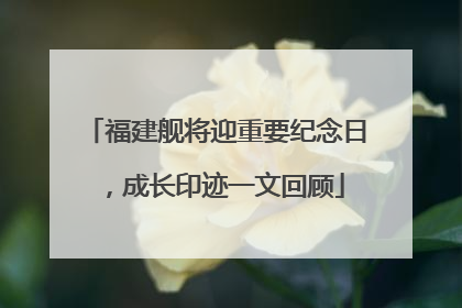 福建舰将迎重要纪念日，成长印迹一文回顾