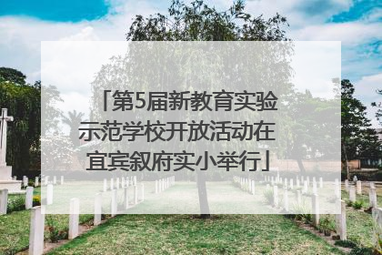 第5届新教育实验示范学校开放活动在宜宾叙府实小举行