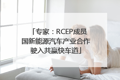 专家：RCEP成员国新能源汽车产业合作驶入共赢快车道