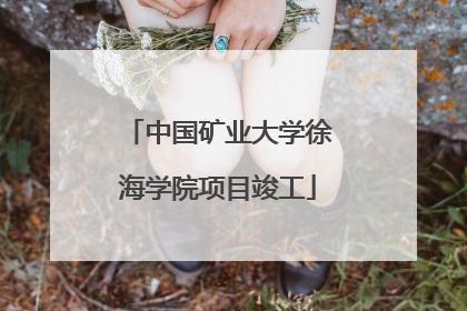 中国矿业大学徐海学院项目竣工
