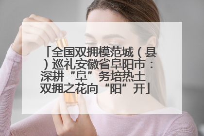 全国双拥模范城（县）巡礼安徽省阜阳市：深耕“阜”务培热土 双拥之花向“阳”开