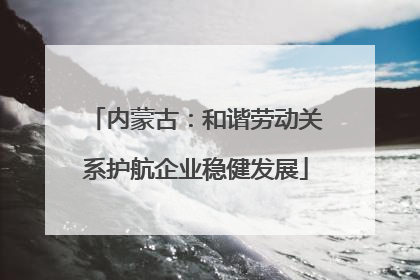 内蒙古：和谐劳动关系护航企业稳健发展