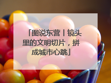 图说东营丨镜头里的文明切片，拼成城市心跳