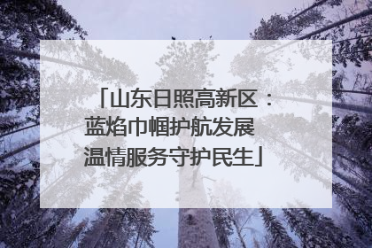 山东日照高新区：蓝焰巾帼护航发展 温情服务守护民生