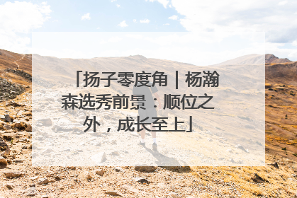 扬子零度角｜杨瀚森选秀前景：顺位之外，成长至上