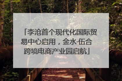 李沧首个现代化国际贸易中心启用，金水·伍合跨境电商产业园启航