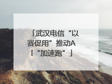 武汉电信“以赛促用”推动AI“加速跑”
