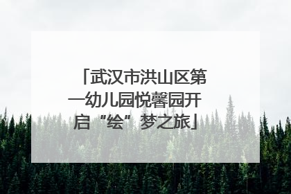 武汉市洪山区第一幼儿园悦馨园开启“绘”梦之旅