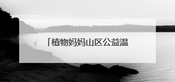 植物妈妈山区公益温情之行：用自然之爱，暖山区童梦之心