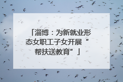 淄博：为新就业形态女职工子女开展“帮扶送教育”