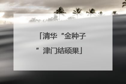 清华“金种子”津门结硕果