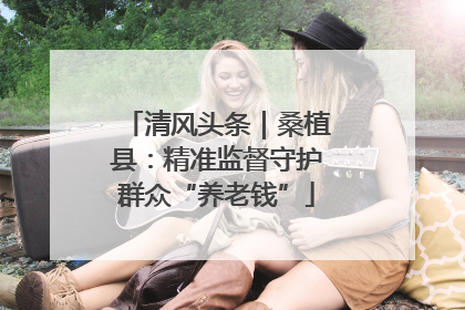 清风头条｜桑植县：精准监督守护群众“养老钱”
