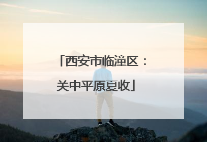 西安市临潼区：关中平原夏收