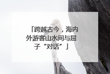 跨越古今，海内外游客山水间与屈子“对话”