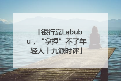 银行靠Labubu，“拿捏”不了年轻人丨九派时评