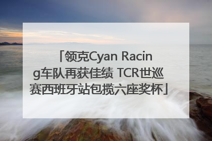 领克Cyan Racing车队再获佳绩 TCR世巡赛西班牙站包揽六座奖杯