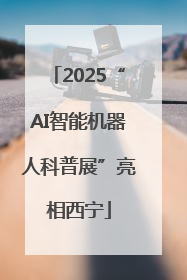 2025“AI智能机器人科普展”亮相西宁